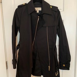 Michael Kors Belted Rain Jacket